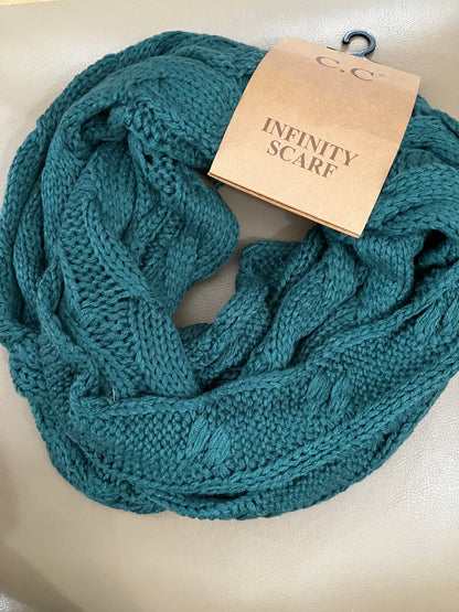 Bundle - CC Knit Scarf & matching beanie