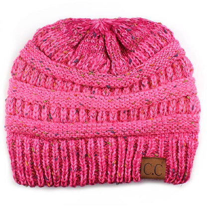 CC Knit Speckled Beanie (color options)