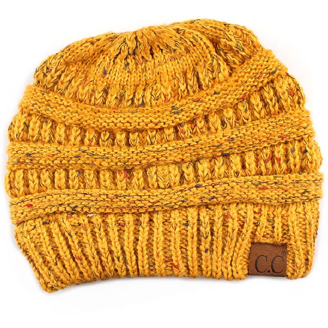 CC Knit Speckled Beanie (color options)