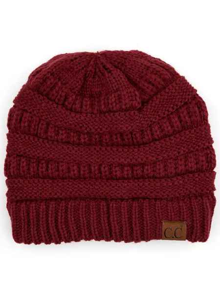 Fuzzy Lined Beanie - color options