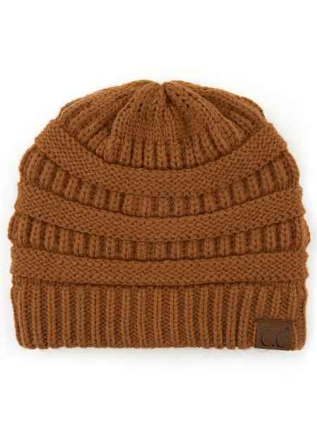 Fuzzy Lined Beanie - color options