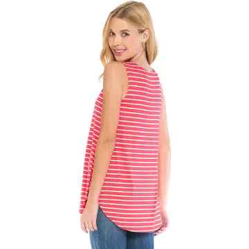 Striped Casual Tank Top