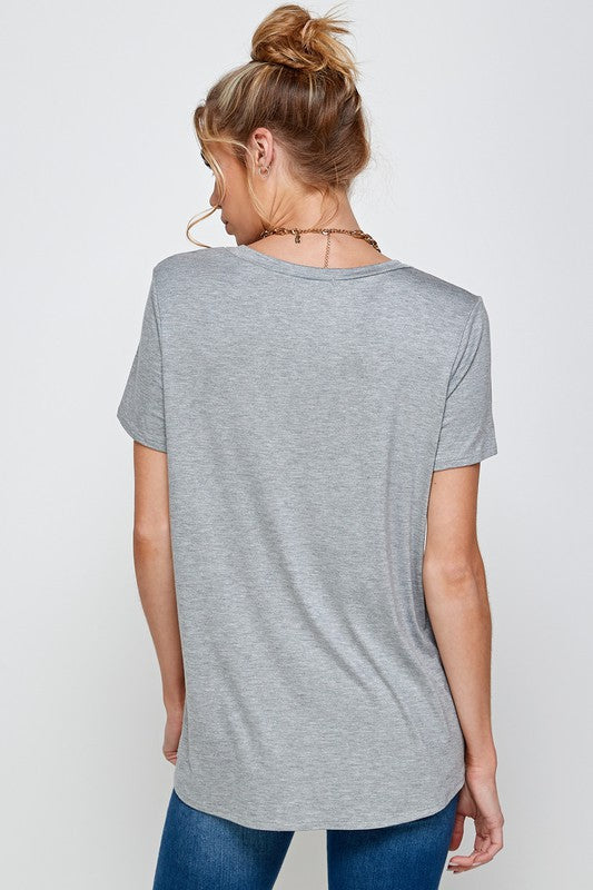 Basic Short Sleeve T-Shirt (multiple color options)