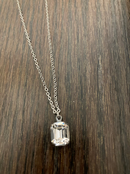 Clear Swarovski® Crystal Necklace